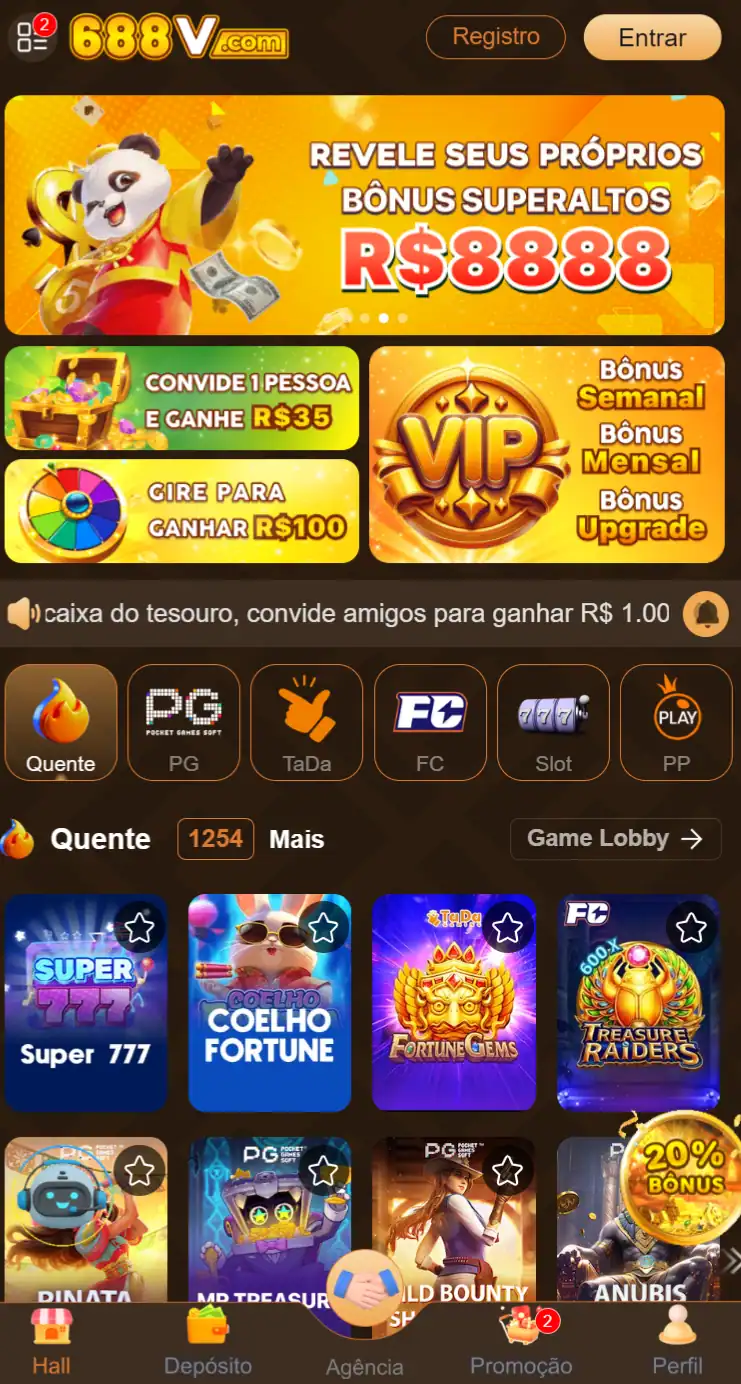 688v Não perca jackpots milionários moderno Descubra Agora